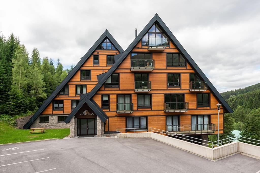 Apartment Adelka 104, Private Wellness - Whirlpool, Sauna, Parking Špindlerŭv Mlýn 外观 照片